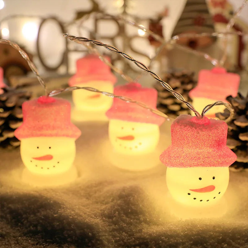 Santa String Lights