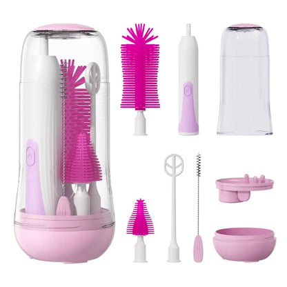 Electric Bottle Brush Set