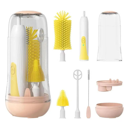 Electric Bottle Brush Set